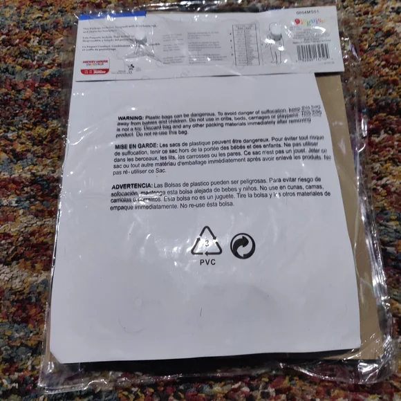 Disney Mickey Mouse size 2t Kids Costume - Red and Black Great For Halloween - Picture 7 of 7